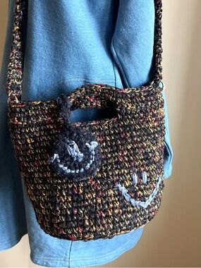 Handcrafted Multicolor Crochet Bag